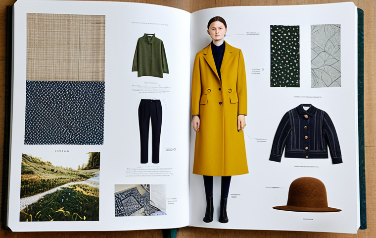 패션디자인 작품 발표 준비법 - **Prompt:** A vibrant fashion show stage featuring innovative designs inspired by "Future City," ful...